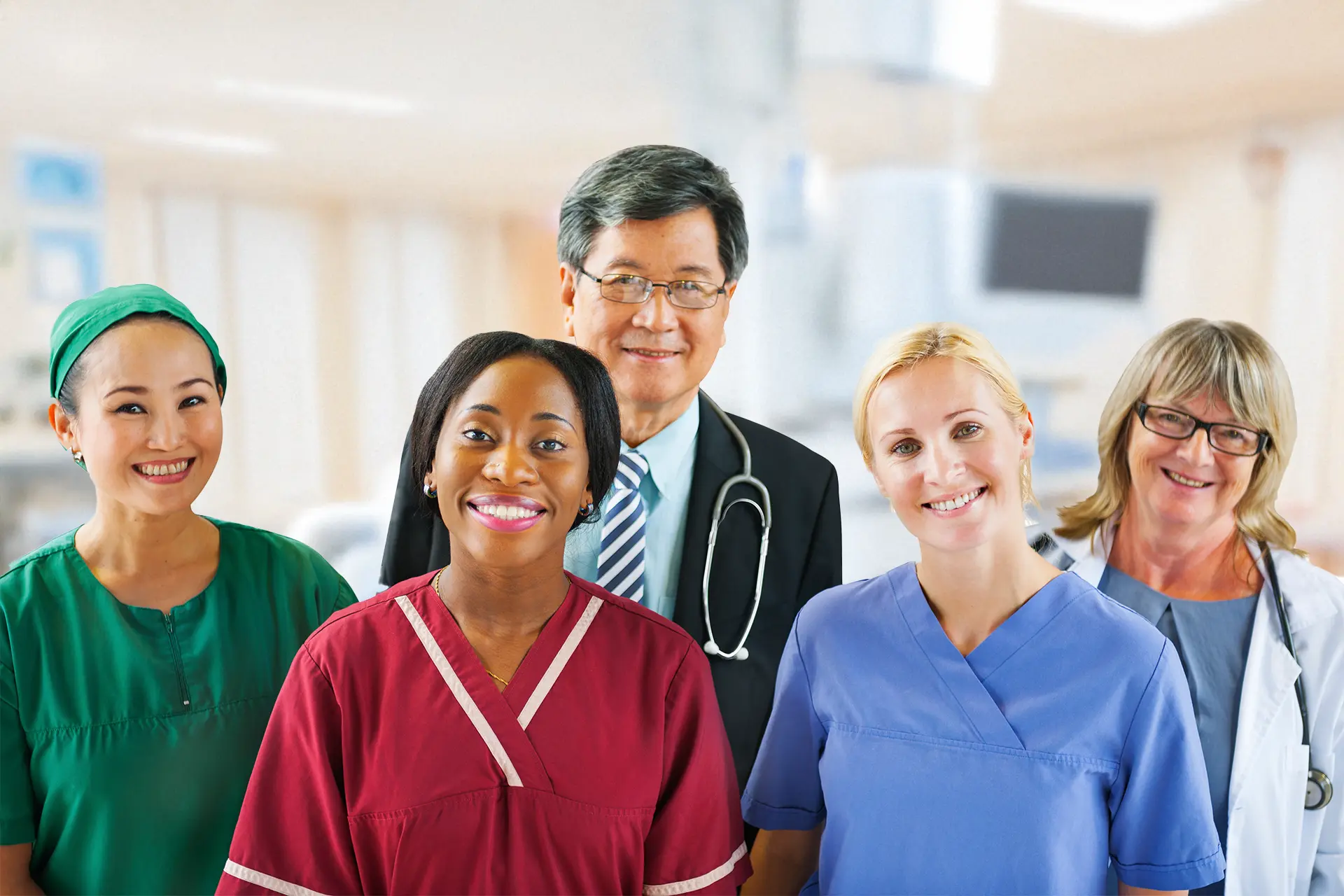 UK Health Science Services professional in a laboratory setting, representing HSS staffing solutions.